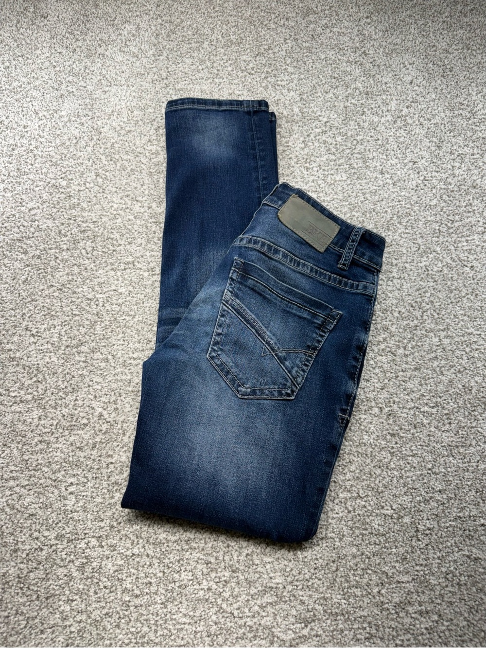 Men's BKE Alec Medium Wash Blue Straight Leg Size 27x30 (27S)